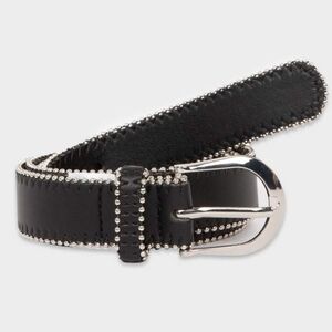 Madden NYC | Edgy Silver Studded Belt | Size Large | NWT